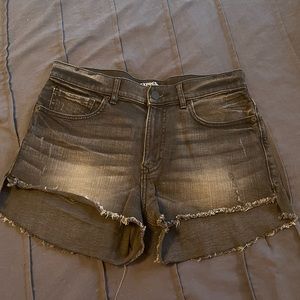 Express Shortie High Waisted Shorts Size 6